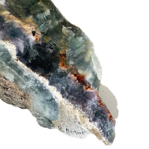 Extremely rare piece of FLUORITE "FLOWING"