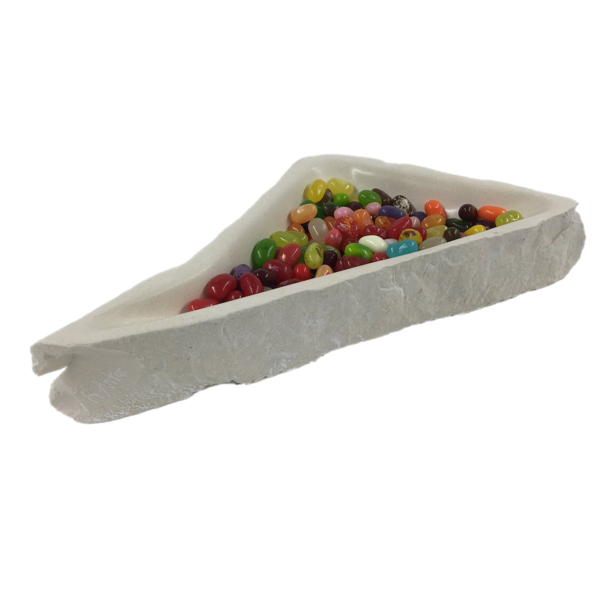 candy dish out of stone
